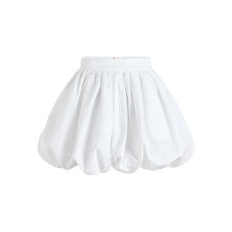 Patou Bubble Organic Cotton Poplin Skirt