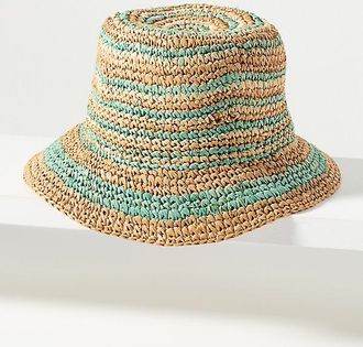 San Diego Hat Company Daisy Crochet Bucket Hat