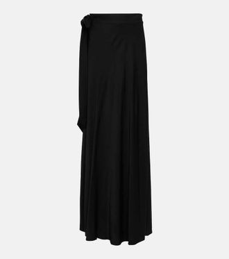 Diane Von Fürstenberg Krisa satin maxi skirt
