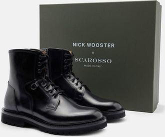 Scarosso Woosteriv Boots in Black - Calf at Nordstrom, Size 42.5