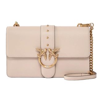 Pinko Cross Body Bags, female, Beige, Size: ONE SIZE Love Bag One Medium