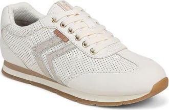 Dr. Scholls Comeback Perforated Sneaker in Off-White/Champagne at Nordstrom, Size 6.5