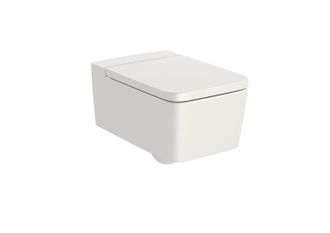 Roca Taza Suspendida Inspira Cuadrado Inodoro 560mm Beige