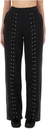 Rotate ROTATE Birger Christensen - Pantalones de ch&aacute;ndal con cordones - Trousers - Mujer - Negro - L