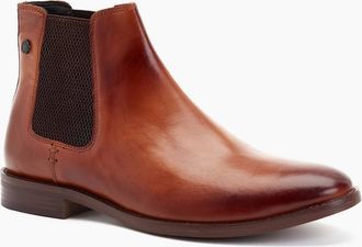 base Mens Virgil Mens Ankle Boots - Brown - Size: 10