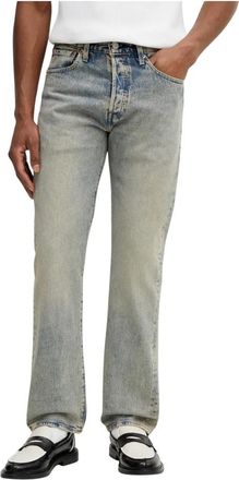 Levi's 501 Original Jeans - Heren - Regular Fit Jeans - Blauw - W33 L34 - Denim - Jeans
