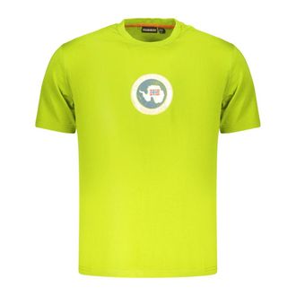 Napapijri Outdoor Tops, male, Green, Size: 2XL Short-sleeved T-shirt
