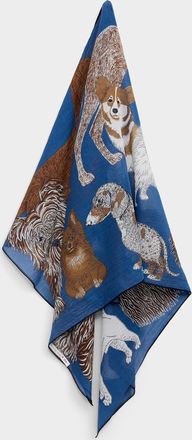 Inou&iuml; Editions Womens Toutou 100% cotton lightweight scarf