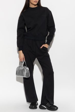 Fear of God Sweatshirt With Embroidered Logo, Womens, Black
