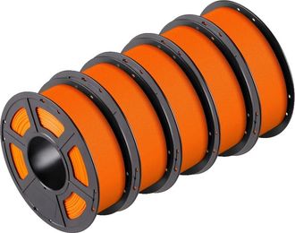 OEM Filamento Pla Para Impresoras 3d, 1,75 Mm De Di&aacute;metro, Alta Resistencia, Naranja, 5 Kg Pla