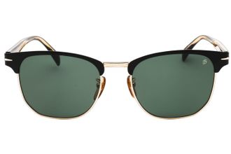 David Beckham Clubmaster Metal Sunglasses - Gold