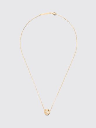 Loewe Collana Anagram girocollo in ottone con monogramma inciso