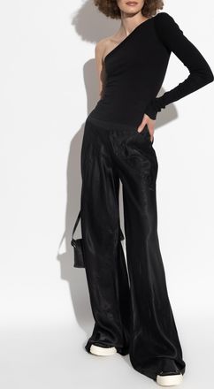 Rick Owens Wide-leg Trousers, Womens, Black
