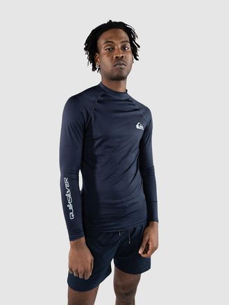Quiksilver Everyday Upf50 Longsleeve Lycra blu