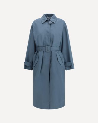 Fendi Cappotto in gabardine Woman 42