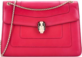Bulgari Serpenti Forever Shoulder Bag Leather Medium