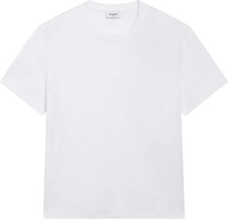 Saint Laurent T-Shirt Classique - Heren - T-shirts - Wit - 2XL - Katoen - Tops