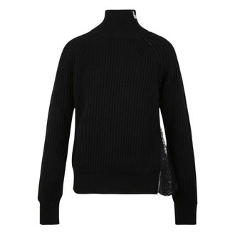 Giuseppe Di Morabito Jersey de cuello alto de canal&eacute; con cremallera lateral - Knitwear - Mujer - Negro - L