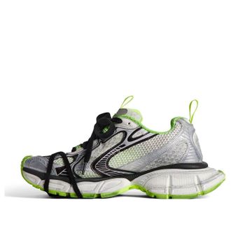 Balenciaga 3XL Sneakers Grey Black Green Mesh and Polyurethane 734734W3XL69031