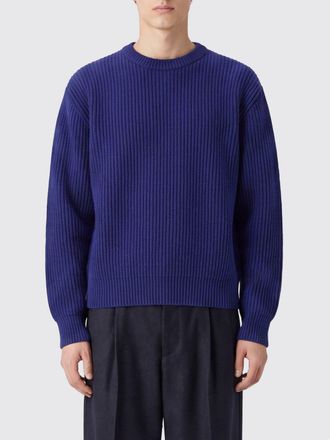 Jil Sander Maglia girocollo in pura lana a maniche lunghe