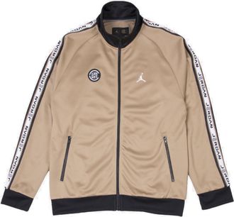 Nike Jordan Air Jordan x CLOT Tricot Jacket Brown Logo Brown AR8401-213