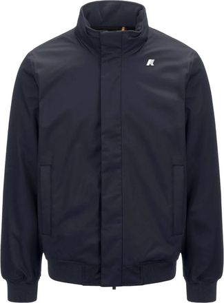 K-Way Amaury Twill Marmotta Jas - Heren - Zomerjassen - Blauw - S - Jassen