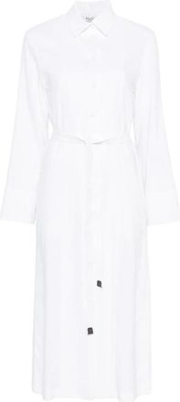 Max Mara Belted Midi Dress