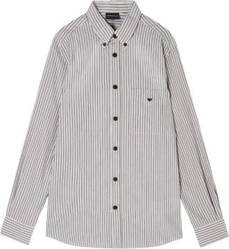 Emporio Armani Beige Striped Shirt