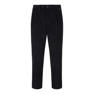 Dolce & Gabbana Samthose Corduroy Broek - Heren - Broeken - Zwart - Maat: S Corduroy