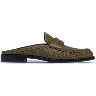 Bernardo Tilda Mule Loafer Mule in Dark Olive at Nordstrom, Size 8.5