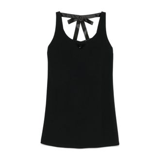 Prada Short Dresses, female, Black, XS, Black Embellished Dress