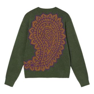 Stüssy Paisley Sweater Green 117118