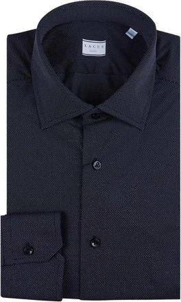 Xacus Active Shirt - Heren - Zakelijke Overhemden - Blauw - 4XL - Overhemden