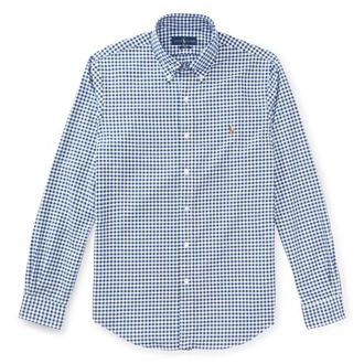 Polo Ralph Lauren Camicia Oxford a Quadri - - Shirts - Uomo - Blu - S