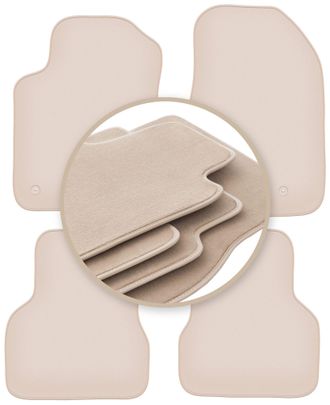 OEM Alfombrillas Beige Premium Para Alfa Romeo Giulietta Hatchback 2010-2020