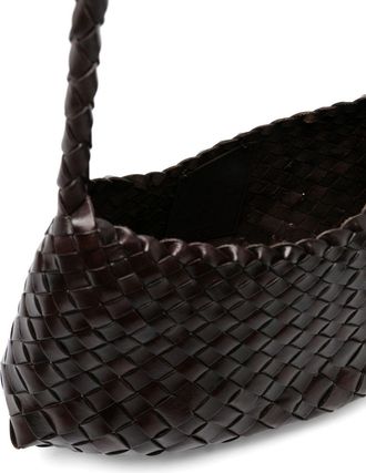 Dragon Diffusion Leather Shoulder Bag - Brown