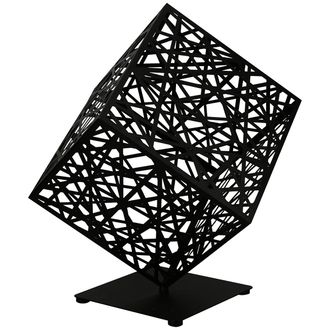Schubiger M&ouml;bel Figur Greta Metall Schwarz H: 61 cm