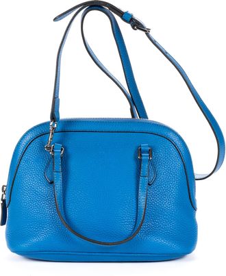 Gucci Pre-owned Womens Dome Crossbody Shoulder Bag - Blue - One Size