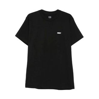 Obey T-Shirts, male, Black, Size: XL Eyes Open Classic T-Shirt