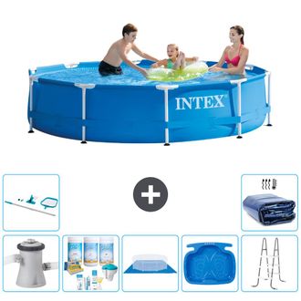 Intex Piscina Con Estructura Redonda - 305x76 Cm - 8-piezas S20465