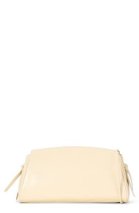 Staud Maude Convertible Leather Clutch in Cream at Nordstrom
