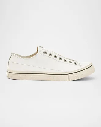 John Varvatos Men & apos;s Vulc Laceless Low Top Leather Shoes