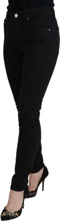 Dolce & Gabbana High-Waist Denim Jeans - Black