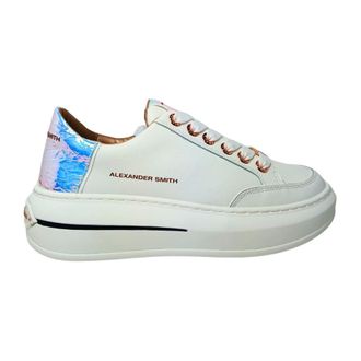 Alexander Smith Sneakers, female, White, Size: 10 US sneaker Pelle
