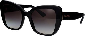 Dolce & Gabbana Womens Sunglasses Black Acetate