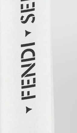 Fendi silk printed bandeau