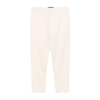 low brand Heren, Broeken, Beige, Maat: W34 Leer