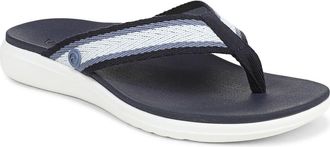 Vionic Indigo Flip Flop in Marlin Blue Multi at Nordstrom, Size 10