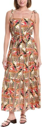 Julia Jordan Printed Airwash Maxi Dress