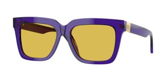Versace Yellow Square Ladies Sunglasses VE4498 554585 55